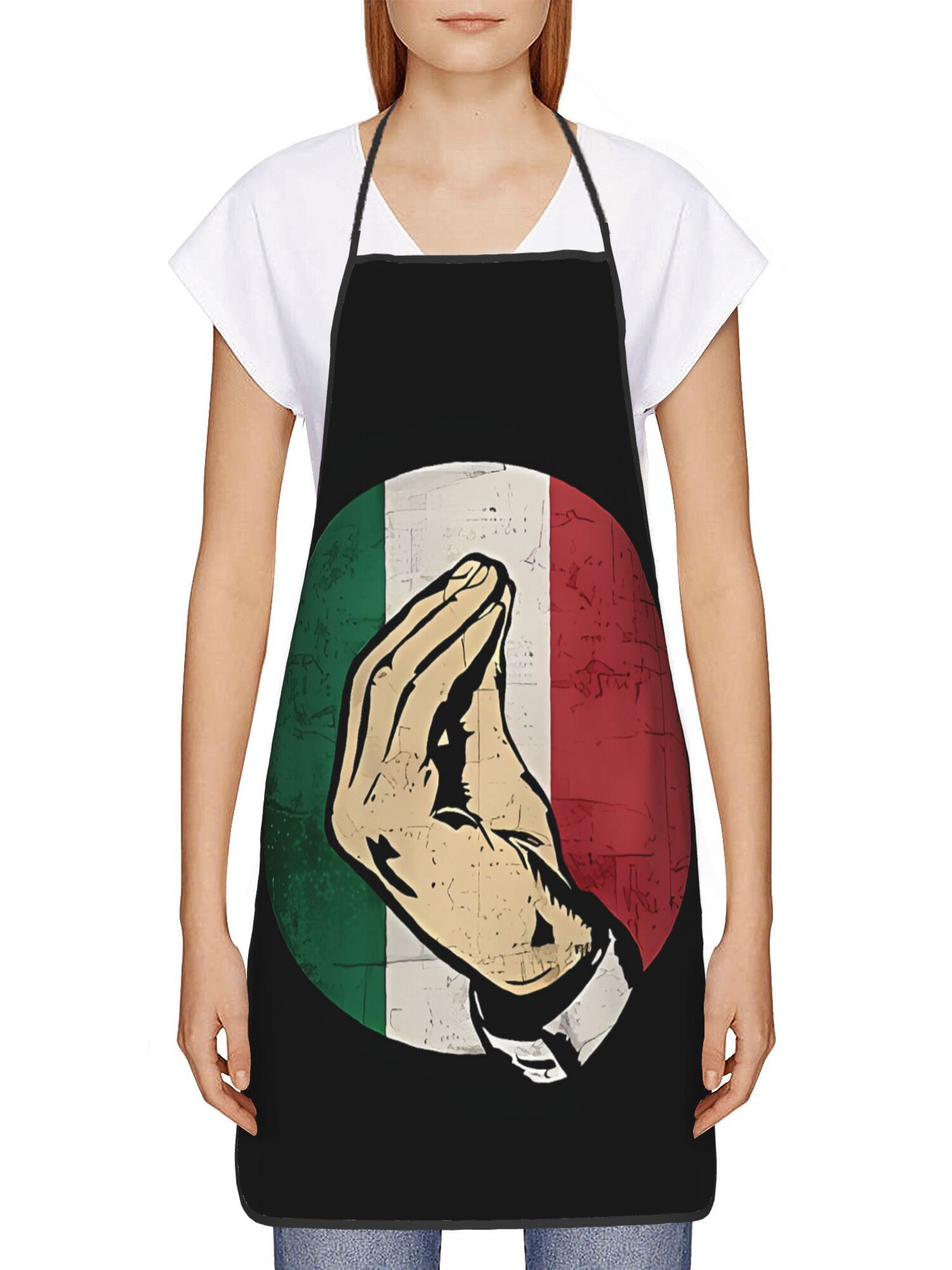 Home Cooking In Italian - 【Italienische Küche-Schürze】Schürze für Küche, Kochen, Zuhause,