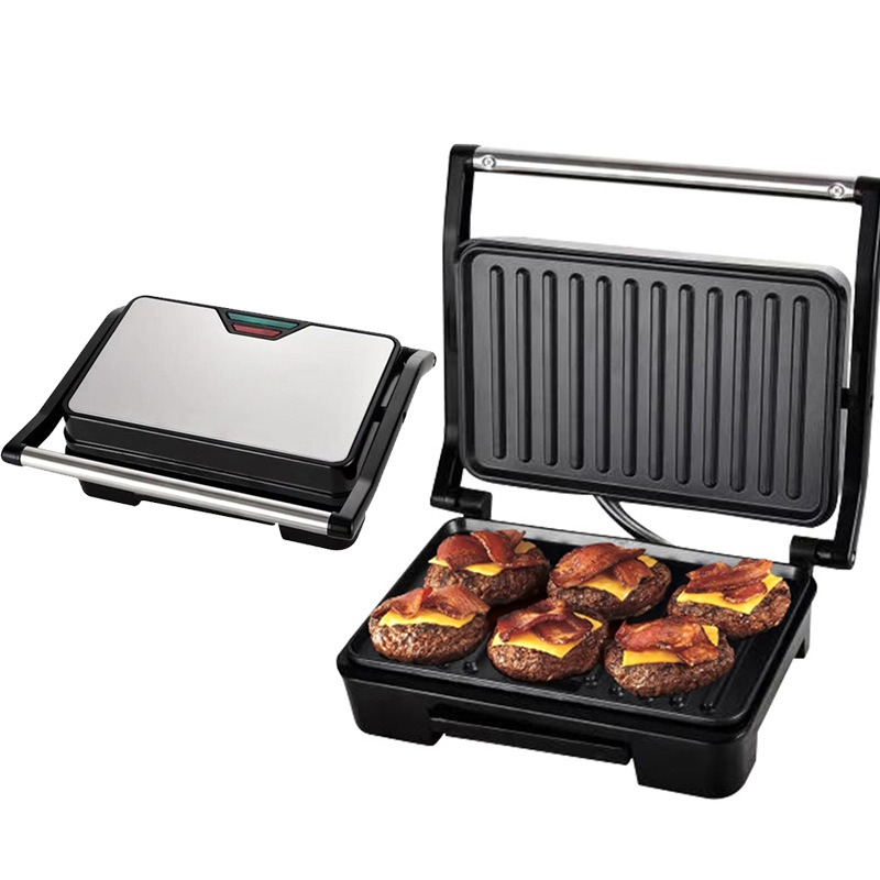 Home Cooking Menu - Multifunktionale Steak-Sandwich-Maschine mit englischem Menü für