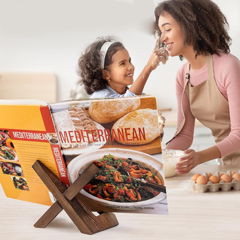 Holz Kochbuch Ständer Handgema – Home Cooking Menu Bewertung und Preis